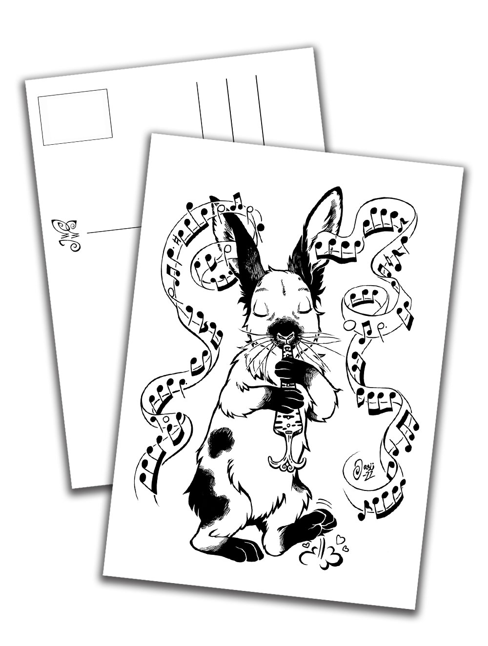 Card - Bunny the Musician
