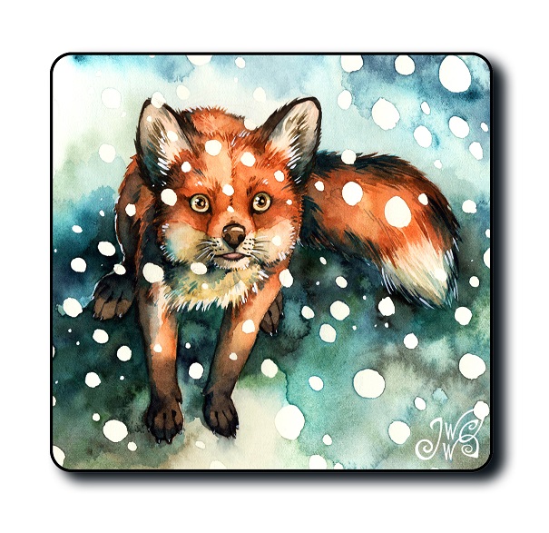 Fox in Snowfall