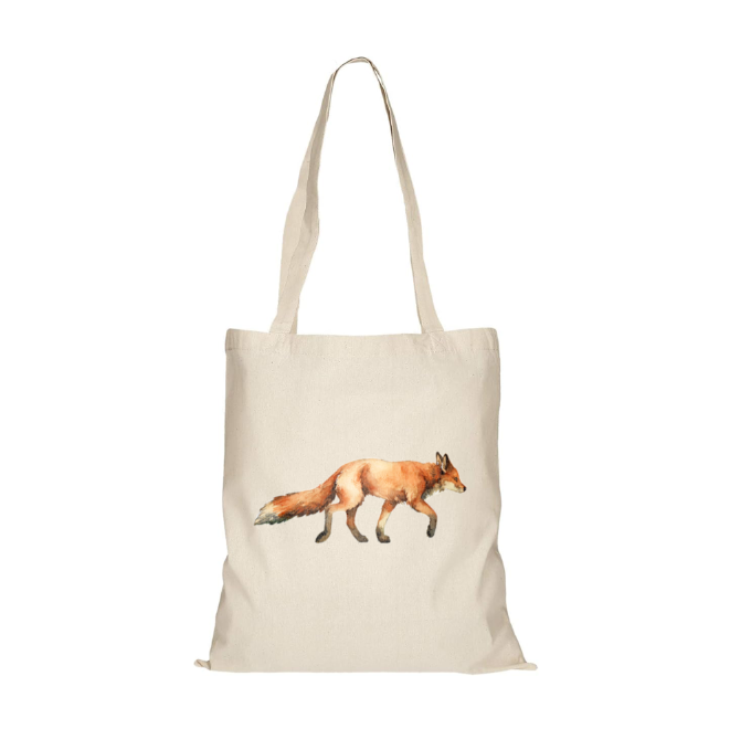 Shopping Bag - Happy Fox