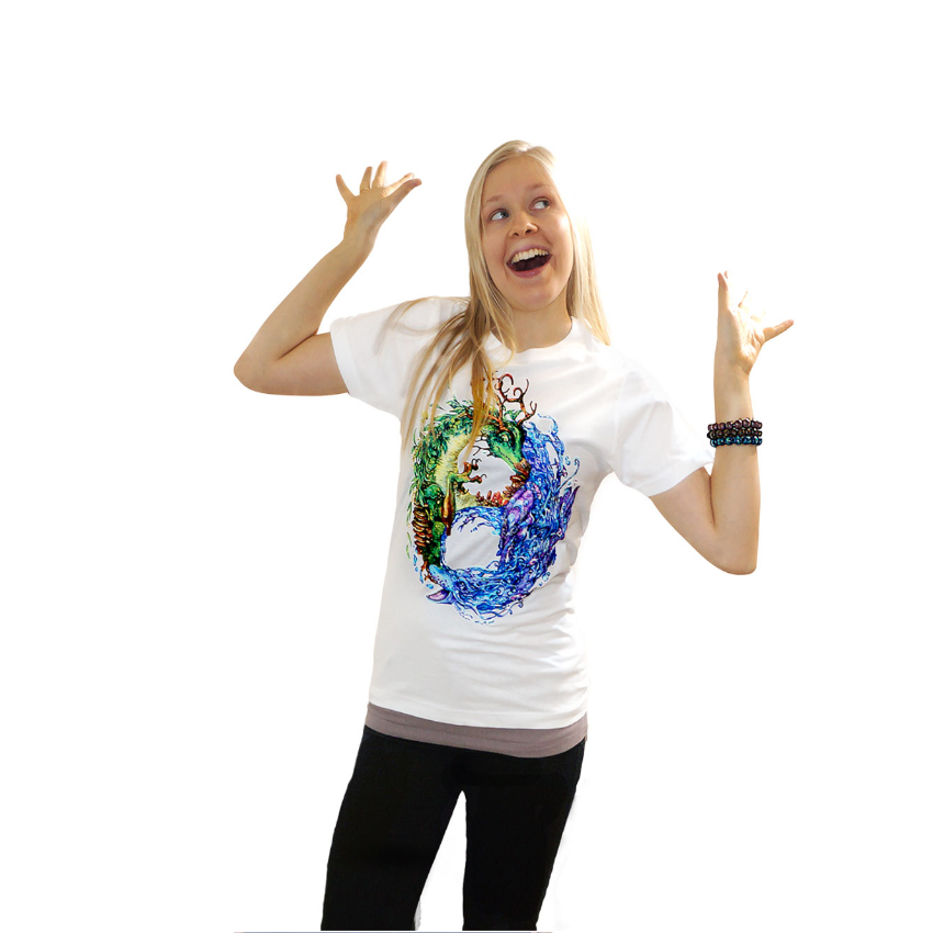 Yin & Yang Dragons T-shirt