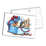 Card - Corgious Present