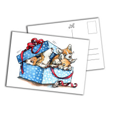 Card - Corgious Present