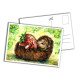 Card - Hedgehog with a Giant Strawberry