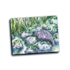Mousepad - Happy Seal Mousepad - Happy Seal