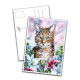 Card - Cat with Lilies