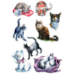 Sticker Set - Cats