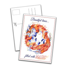 Card - Firefoxes Card - Firefoxes