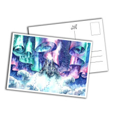 Card - The Dance of a Northern Night Card - The Dance of a Northern Night
