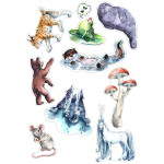 Sticker Set - Fairy Tale Forest