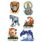 Sticker Set - Fantastic Animals