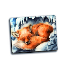 Mousepad - Fox in Winter