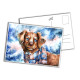 Card - Dog with a Scarf