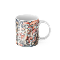 Mug - Fox in Mushroom Forest Mug - Fox in Mushroom Forest
